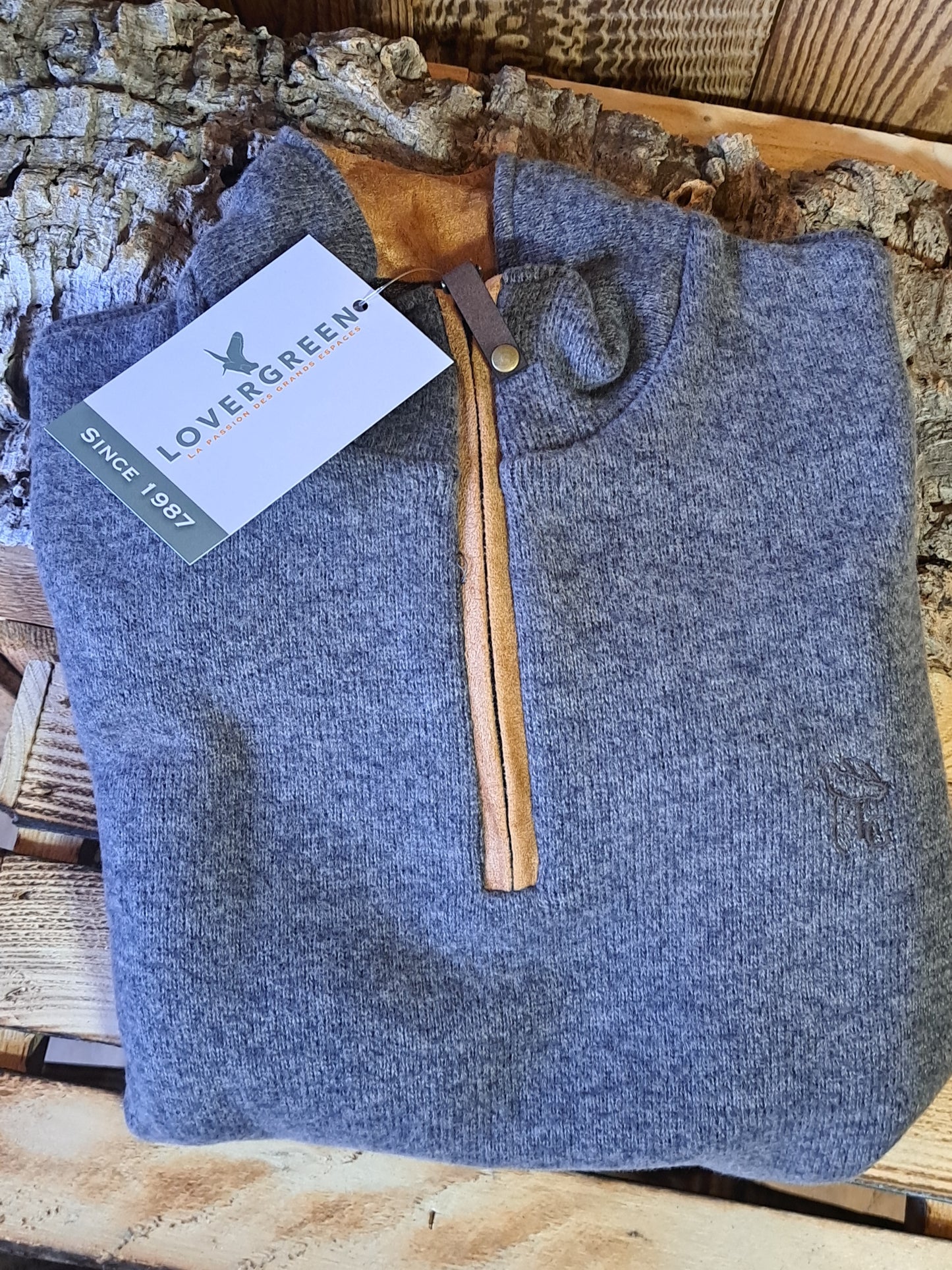 Pulls col zip Lovergreen