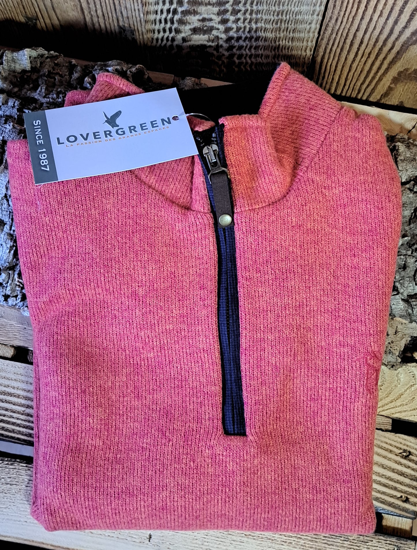 Pulls col zip Lovergreen