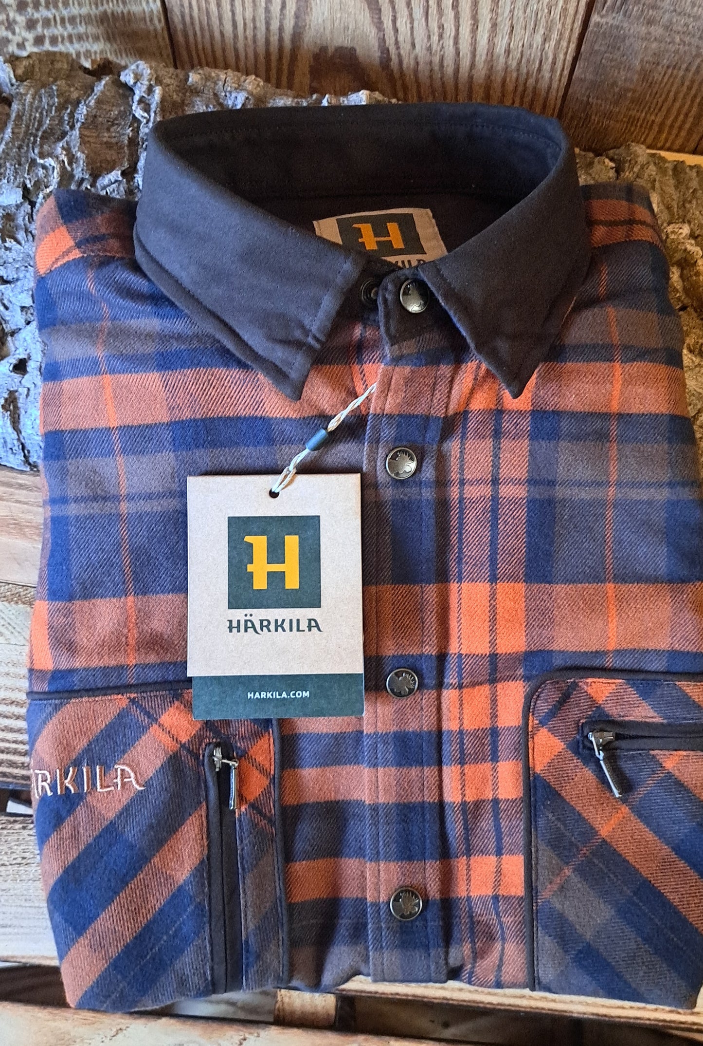 Chemise Harkila Pajala Orange