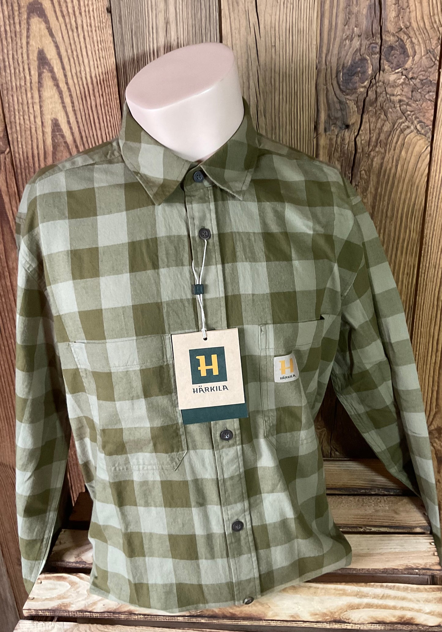 CHEMISE HARKILA SCANDINAVIAN OLIVE