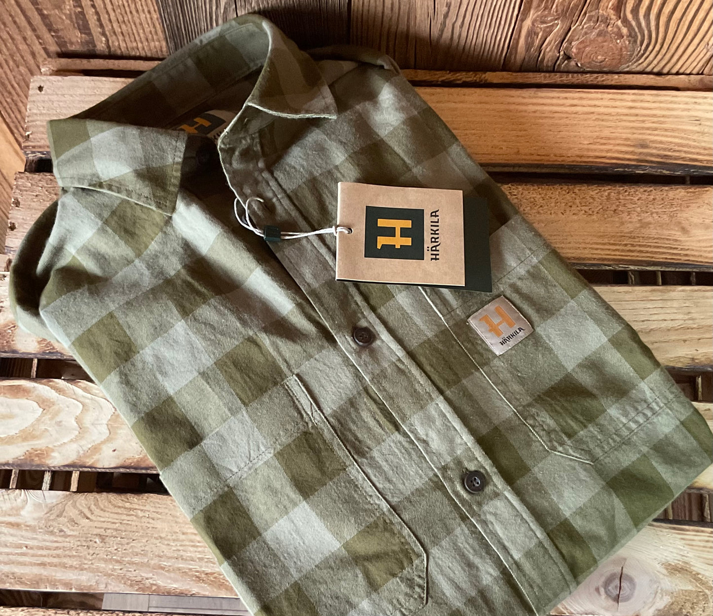 CHEMISE HARKILA SCANDINAVIAN OLIVE