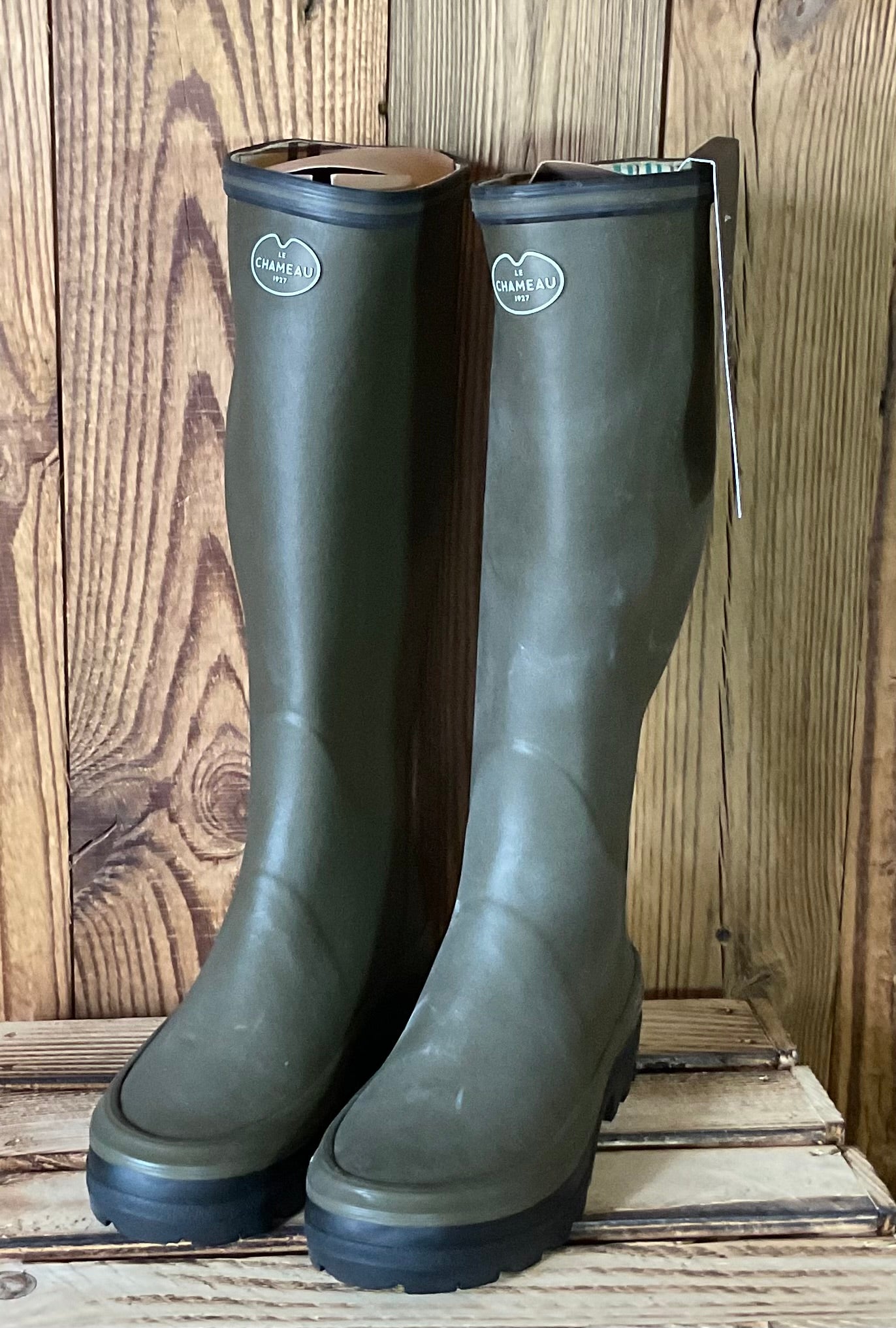BOTTES LE CHAMEAU GIVERNY VERT