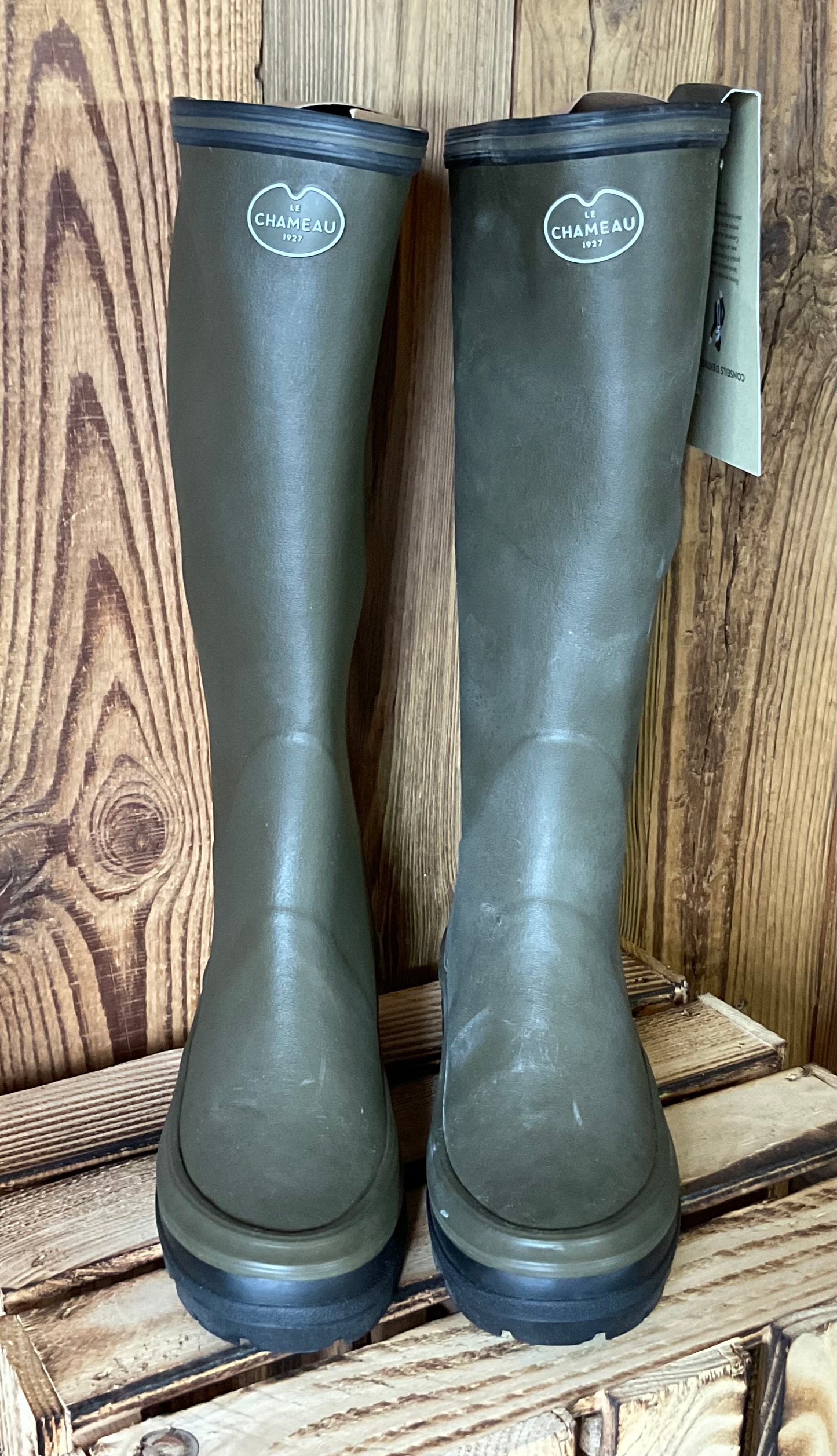 BOTTES LE CHAMEAU GIVERNY VERT