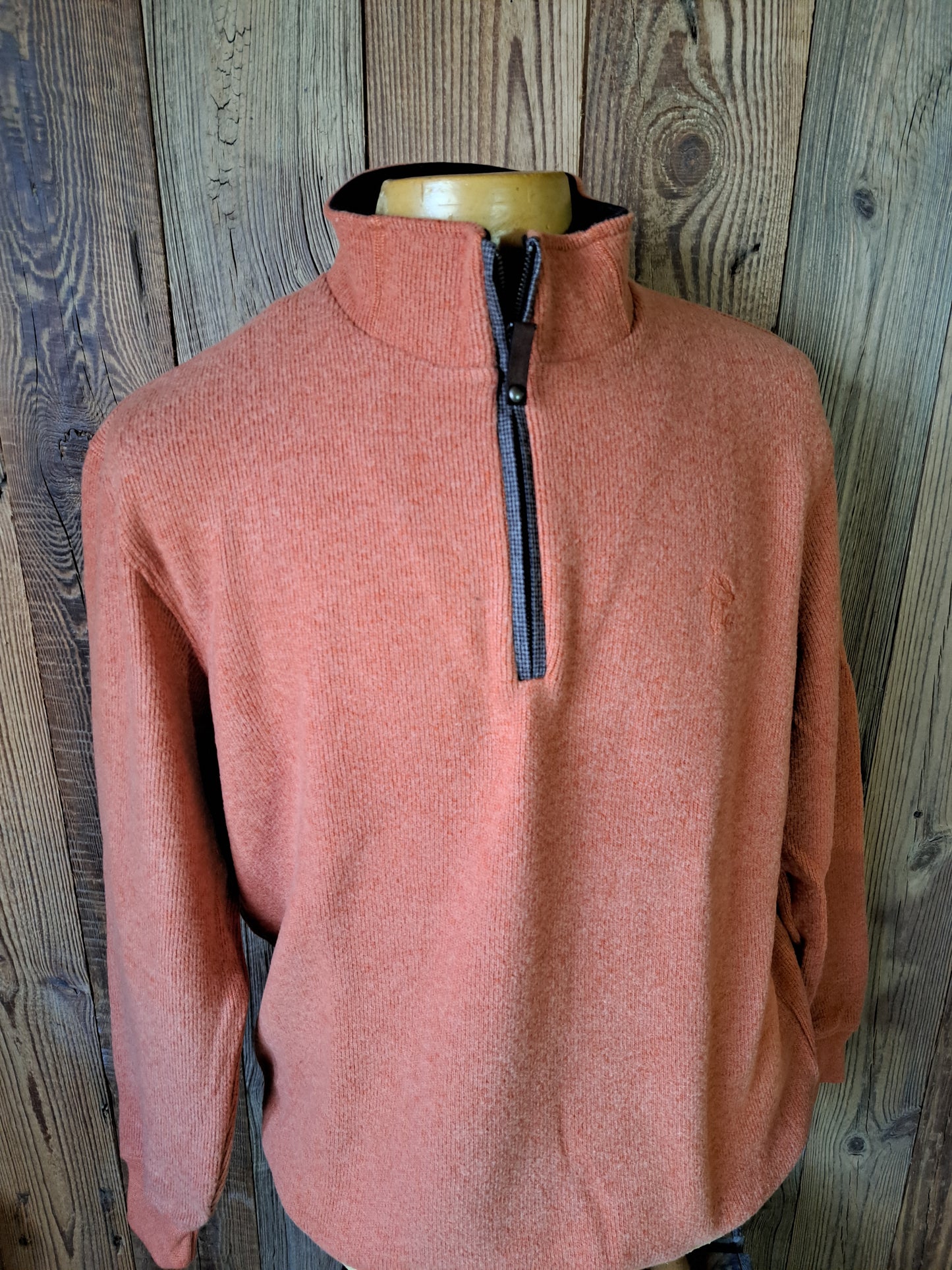 Pull zip Orange