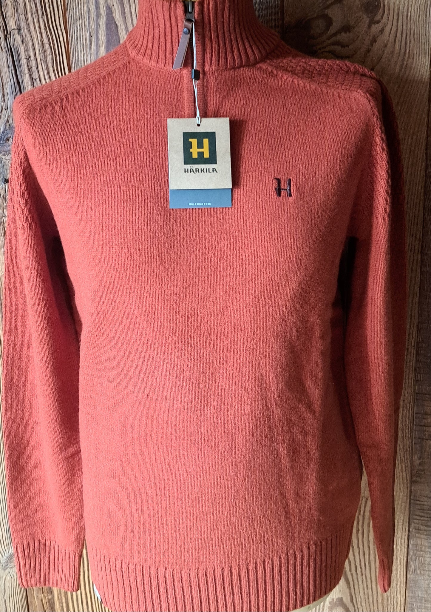 Pull Vincent Merino orange