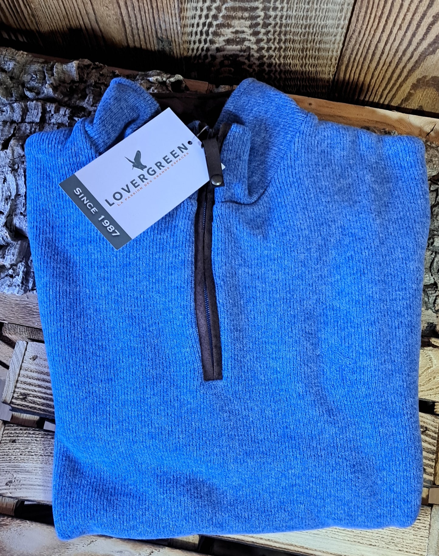Pulls col zip Lovergreen