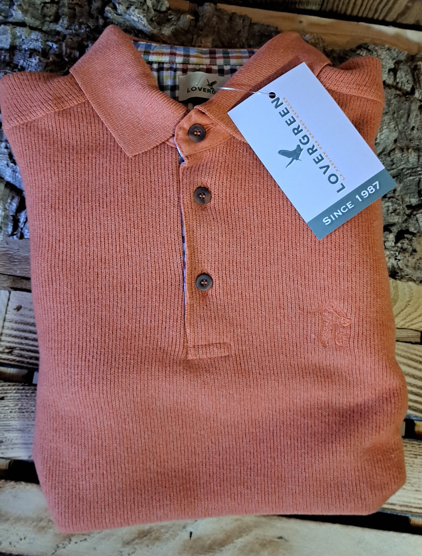 Sweat Lovergrenn col boutons