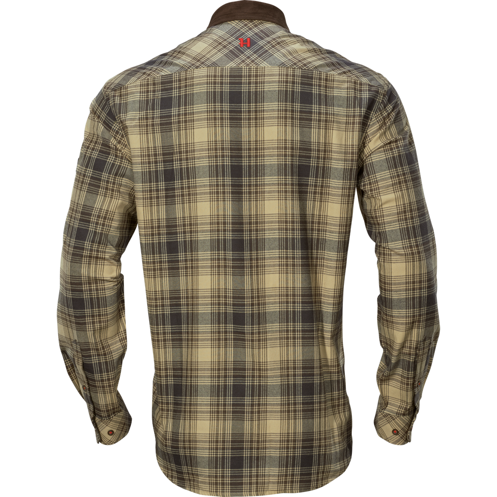 CHEMISE HARKILA DRIVEN FLANELLE BEIGE