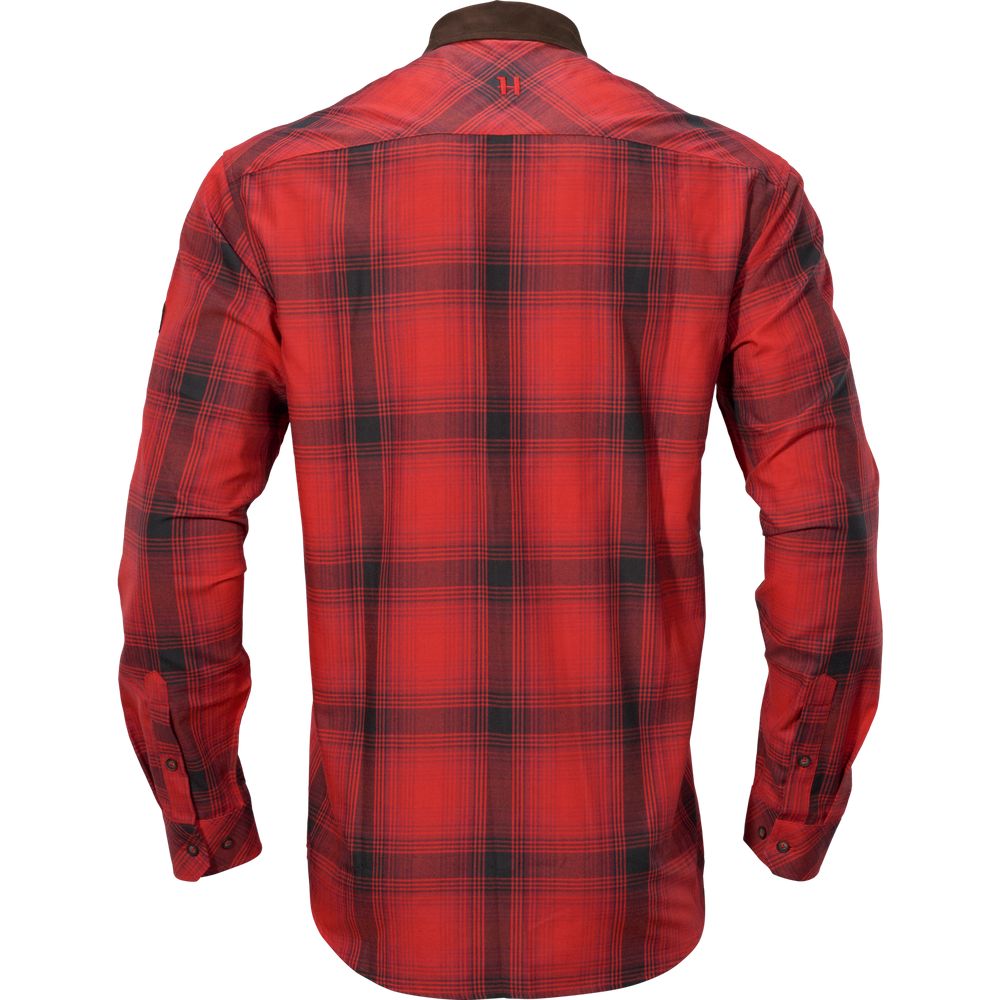 CHEMISE HARKILA DRIVEN FLANELLE ROUGE