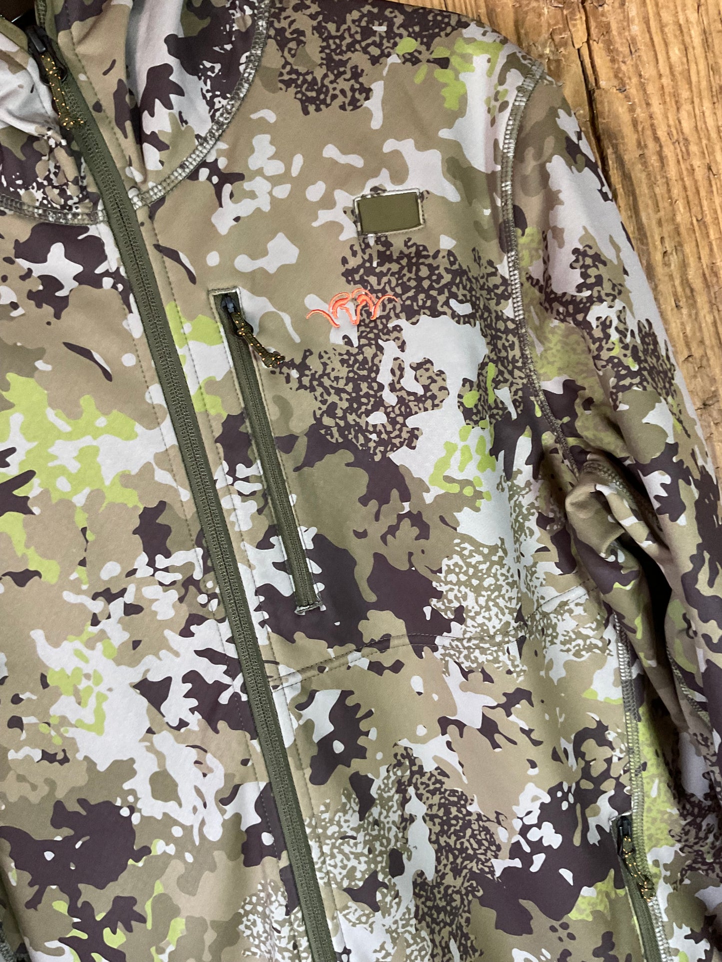 VESTE BLASER FZ HOODY HUNTEC CAMOUFLAGE