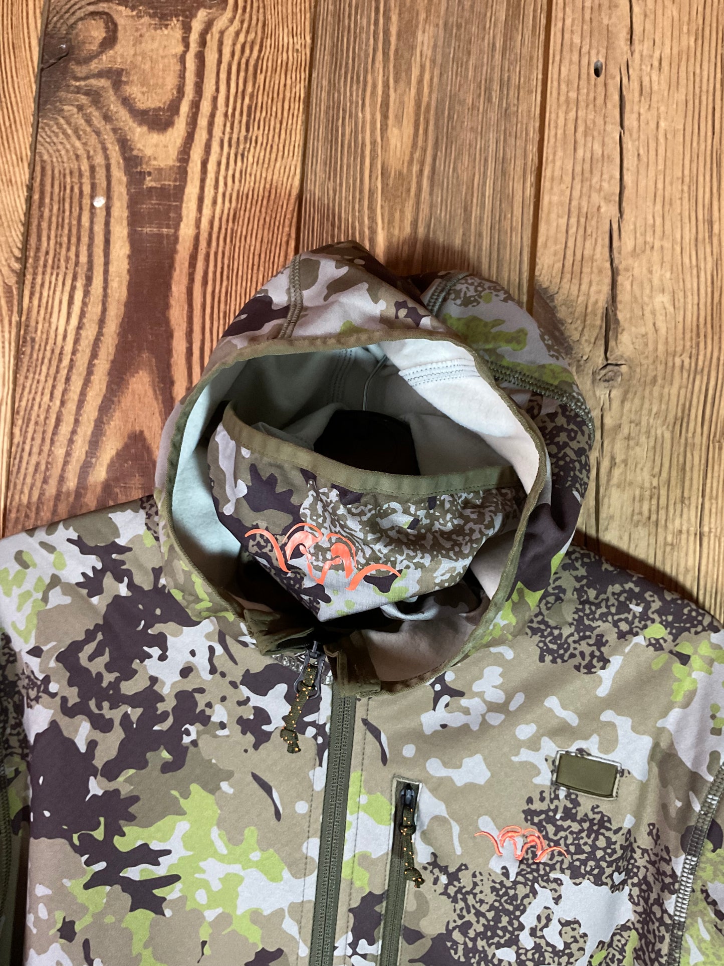 VESTE BLASER FZ HOODY HUNTEC CAMOUFLAGE