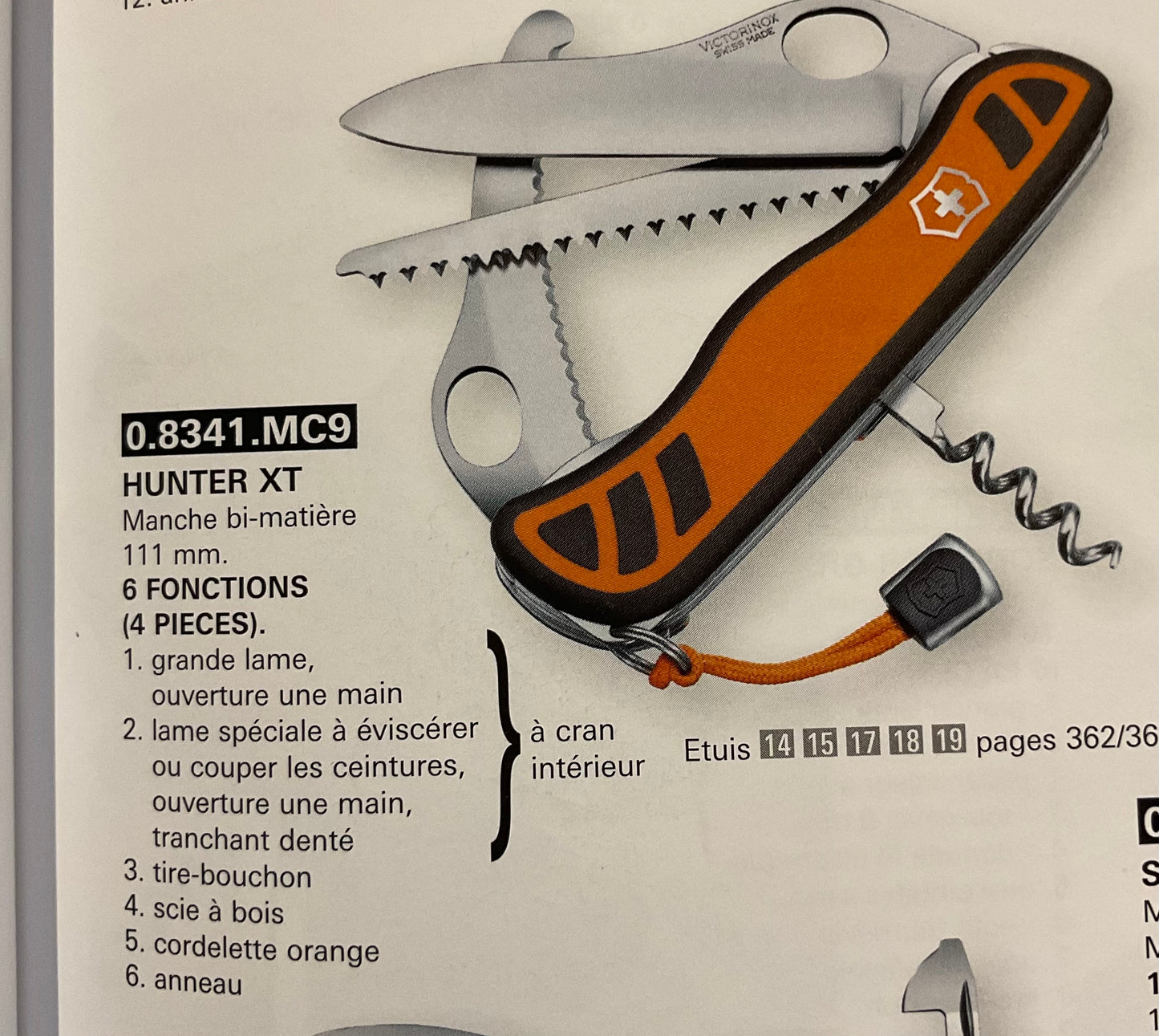 COUTEAU HUNTER XT