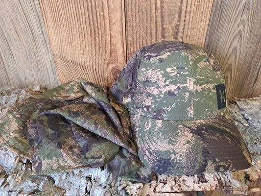 Casquette Deer Stalker Camo avec maille Harkila